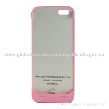 Wireless Charger for iphone5/5S, power case 1600mAh